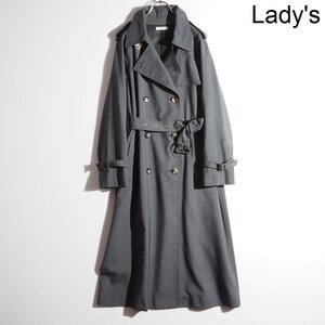 M9096P　●EVERYDAY I LIKE. ドゥーズィエムクラス●　Grey トレンチコート グレー / サマーウール スプリングコート 22AW 春～秋 rb mks