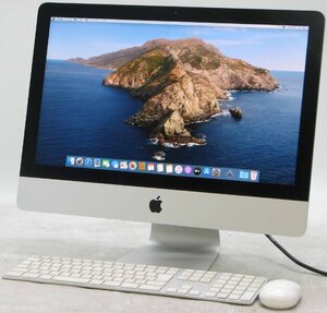 Apple iMac ME086J/A 21.5-inch Late 2013 ■ i5-4570R/大容量HDD/無線/Webカメラ/FullHD/21.5インチ/OS10.15.7 液晶一体型