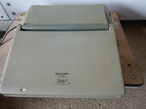 4713 SHARP シャープ カラー液晶ワープロ 書院 WD-M800 ジャンク