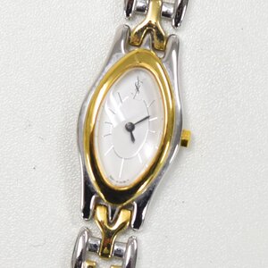 1円 可動品 腕時計 イヴサンローラン YVES SAINT LAURENT 5421-H08134 クォーツ レディース 同梱不可