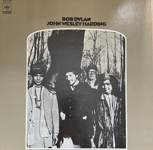 BOB DYLAN　JOHN WESLEY HARDING 　ボブ・ディラン　国内盤　ライナー（中村とうよう）