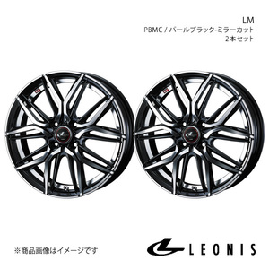 LEONIS/LM スイフト ZC72S XG/RS(～2012/11) アルミホイール2本セット【17×6.5J 4-100 INSET42 PBMC】0040798×2