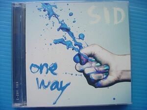 SID / one way　DVD付き2枚組!! シド