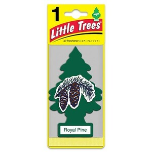 リトルツリー エアフレッシュナー「ロイヤル パイン」 Little Trees クルマ用 吊り下げタイプ 芳香剤 車用芳香剤