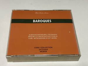 バロック名曲選集　47曲収録　指揮：ミュンヒンガー　他　演奏：ウィーン・フィルハーモニー管弦楽団　他　CD3枚組　r