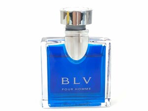 ブルガリ　BVLGARI　ブルー　プールオム　BLV　POUR HOMME　オードトワレ　スプレー　30ml　残量：8割　YK-5530