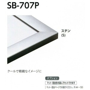 デッサン用額縁 アルミフレーム SB-707P サイズ大衣