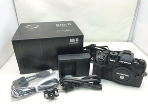 OLYMPUS OM-D E-M1 Mark II ミラーレス デジタル一眼レフカメラ 簡易動作確認済み 中古【UW110404】●