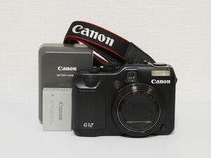 【動作OK 】Canon PowerShot G12 コンパクトデジタルカメラ キヤノン パワーショット 