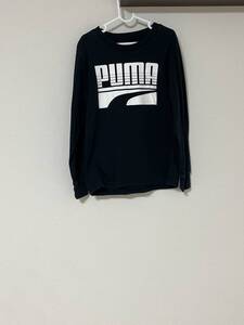 PUMA黒長袖Tシャツ140cm