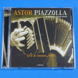 CD　アストル・ピアソラ　ASTOR PIAZZOLLA ＆ QUINTETO TANGO NUEVO / LIVE IN COLONIA, 1984　2枚組（CD+CD） 2003年　フランス盤　タンゴ