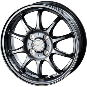 軽自動車！BS VRX2 155/65R14 24年製造&BW-sport ZT10（ガンメタ）新品4本