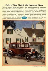 ◆1930年の自動車広告　T型フォード　Ford