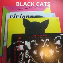 black cats LP レコードcream sodaロカビリークリームソーダ