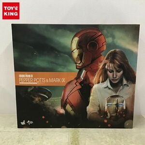 1円〜 ホットトイズ ムービー・マスターピース 1/6 MMS311 アイアンマン3 ペッパーポッツ & アイアンマン・マーク9