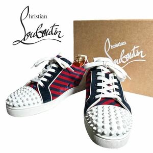 【本物保証】極上美品◆ Christian Louboutin クリスチャンルブタン ◆ 希少デザイン マルチカラー スニーカー サイズ43 28.0cm相当