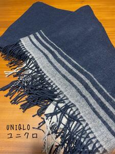 UNIQLO ユニクロ　大判ストール　ポンチョ　2way マフラー