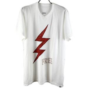 VISVIM(ビズビム) Thunder Drawing T Shirt (white)