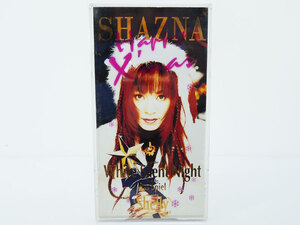 クリアケース付 SHAZNA / White Silent Night 8cm CD シングル 短冊 BMG 1997年 F