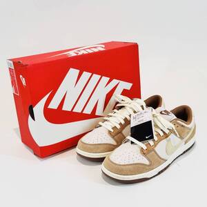 甲MJ19063　1円スタート/新品未使用/箱付/タグ付/28.5cm/本物/ナイキ ダンク LOW/NIKE DUNK LOW RETRO PRM/DD1390-100/ミディアムカレー