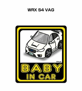 MKJP BABY IN CAR ステッカー 2枚入 WRX S4 VAG 送料無料