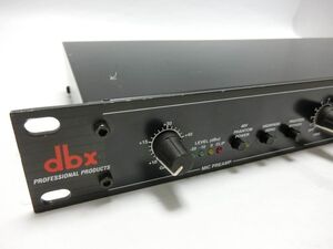 dbx 　286A マイクプリアンプ　Mic Preamp Processor　ボーカルRec、コンプ、エキスパンダー、Channel Strip Mic Pre 