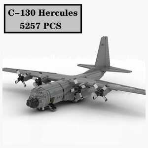 [新作] LEGO互換 ミリタリー C130 ハーキュリーズ 輸送機 5257ピース