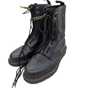 99 Dr.Martens YOHJI YAMAMOTOドクターマーチン ヨウジヤマモト 1490Z レースアップブーツ 10ホール ブラック アウトソール30cm