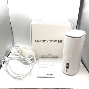 【極美品】ZTE Wi-Fiルーター Speed Wi-Fi HOME 5G L11 ZTR01 ホームルーター 箱 / 説明書付属