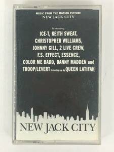 ●○T982 NEW JACK CITY ニュー・ジャック・シティ オリジナル・サウンドトラック カセットテープ○●