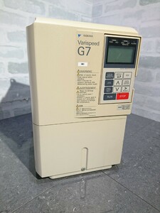 【中古動作品】管O1 YASKAWA Varispeed G7 インバータ CIMR-G7A25P5