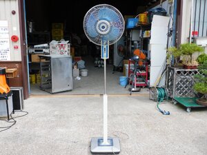 【驚異の高さ180cm/動作OK】SANYO 大型扇風機 EF-C40F 40cm 首が伸ばせるタイプ キャスター付き 中古 昭和レトロ 海外 貿易