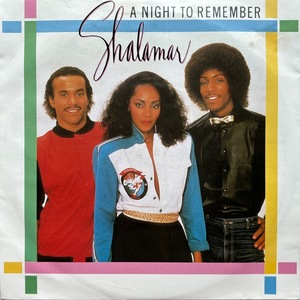 【試聴 7inch】Shalamar / A Night To Remember 7インチ 45 muro koco フリーソウル サバービア Jody Watley