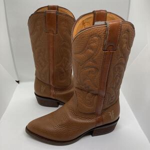 FRYE フライ ウエスタンブーツ レザー ブラウン 23cm レディース