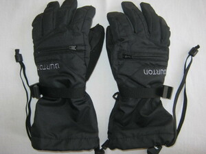 ★古着 はがれ有り BURTON Youth Vent Glove バートン ユース ベント グローブ スノーグローブ 手袋 XS 黒 約24cm ジュニア KIDS 子供用★