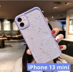 ã‚°ãƒªãƒƒã‚¿ãƒ¼ã‚­ãƒ£ãƒ³ãƒ‡ã‚£ãƒ¼ã‚¹ã‚¿ãƒ¼é€�æ˜� ã‚¹ãƒ�ãƒ›ã‚±ãƒ¼ã‚¹ iPhone 13 mini