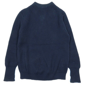 アンデルセンアンデルセン Andersen-Andersen THE NAVY CREWNECK 5GG メリノウール クルーネック ニット セーター