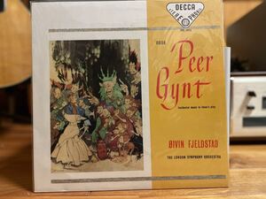 DECCA SXL2012 GRIEG PEER GYNT OIVIN FJELDSTAD THE LONDON SYMPHONY ORCHESTRA 新品未使用品