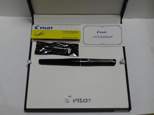 ■PILOT パイロット 万年筆 bamboo バンブー ペン先 14K-585 刻印 筆記未確認 B表記BROAD（ブロード）太字　中古 現状渡し 