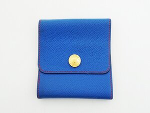 ◇【HERMES エルメス】ふせんケース ブルー