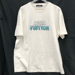 LOUIS VUITTON ルイヴィトン Ｔシャツ エンブロイダードビーズコットンクルーネック RM232M NPG HPY35W サイズXL【CLAZ6034】