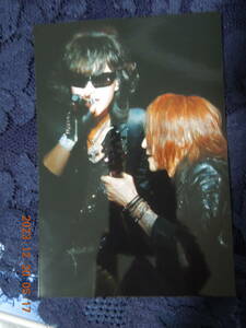 Toshl SUGIZO ブロマイド ① / TOSHI 龍玄とし / X JAPAN 生写真