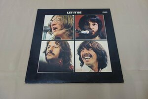 T187 レコード(114)　LP　当時物　ビートルズ　レット・イット・ビー / Beatles LET IT BE