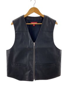 Supreme◆Faux Leather Vest/フェイクレザーベスト/M/Faux Leather Vest//