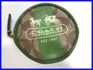 COACH コーチ 小銭入れ コインケース中古 2409★E-1501★