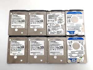 ハードディスク 2.5 SerialATA HDD 500GB 状態正常 8台セット 管33