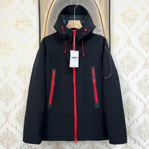 最高級EU製＆定価6万◆UABONI*Paris*マウンテンパーカー*ユアボニ*パリ発◆上質 個性 防風 撥水加工 ジャケット 登山服 アウトドア 春夏2XL