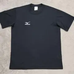 MIZUNO　ミズノ　プラクティス　Tシャツ　M　黒　ロゴ