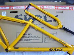 SURLY　サーリー　カラテモンキー　オマケサス　新品チューブレスホイール　タイヤ（中古）付き！