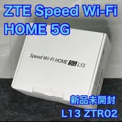 ZTE Speed Wi-Fi HOME 5G L13 ZTR02 新品 j10